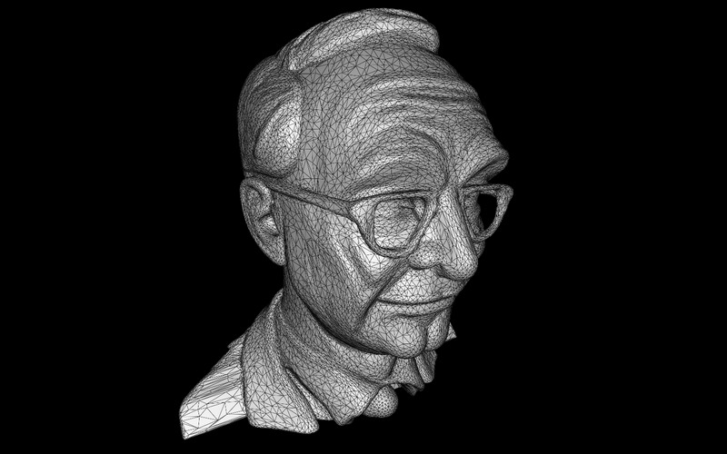 Klasik Beyefendi Büstü Heykeli Ücretsiz 3D Model - Features Image 4