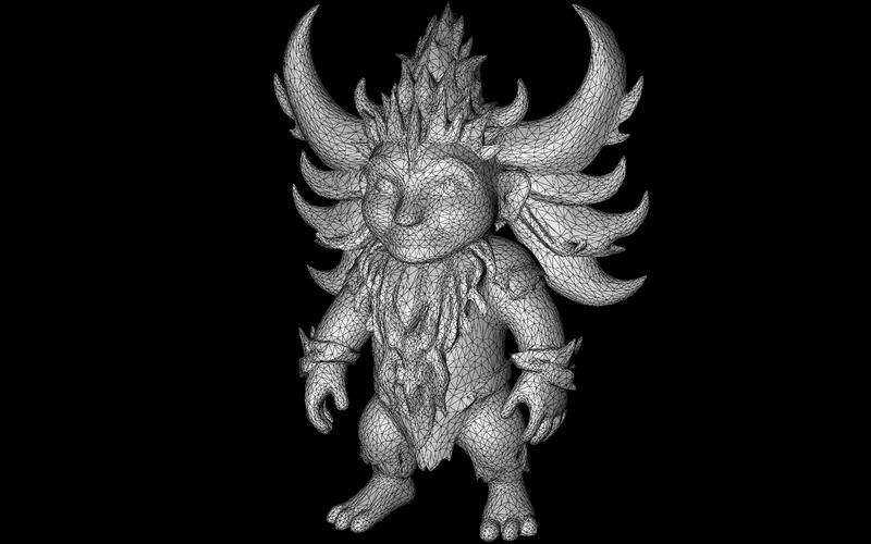 Mythic Realms: AI‑Crafted Fantasy Guardians 3D Pack 3D Model - Features Image 25
