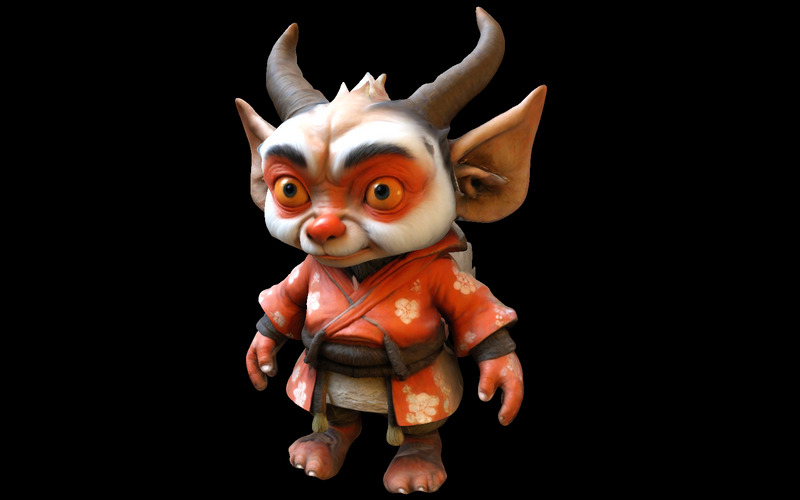 Collezione di modelli 3D di Guardiani Cornuti Mitici - Caratteristiche Immagine 20