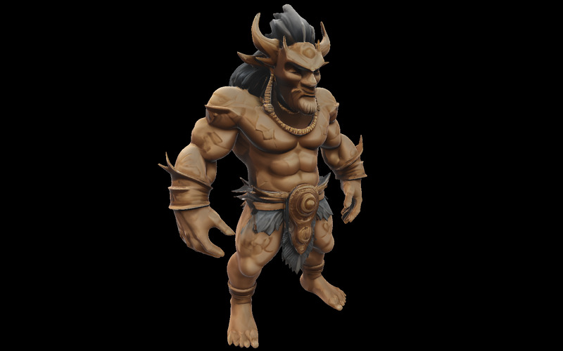 Mythic Realms: AI‑Crafted Fantasy Guardians 3D Pack 3D Model - Features Image 10