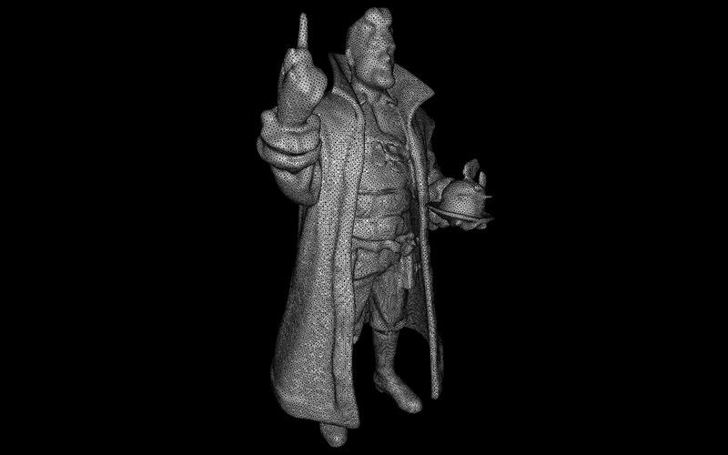 Figurka Niebiańskiego Czarodzieja, model do druku 3D - Obraz funkcji 4