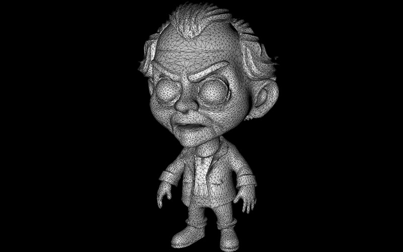 Przyjazna Fantastyka i Dziwaczna Kolekcja Postaci Zombie Model 3D - Obraz funkcji 21
