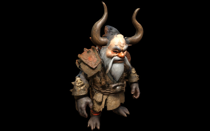 Tribù mitica dei Minotauri: Collezione di creature cornute fantasy, modello 3D - Caratteristiche Immagine 18