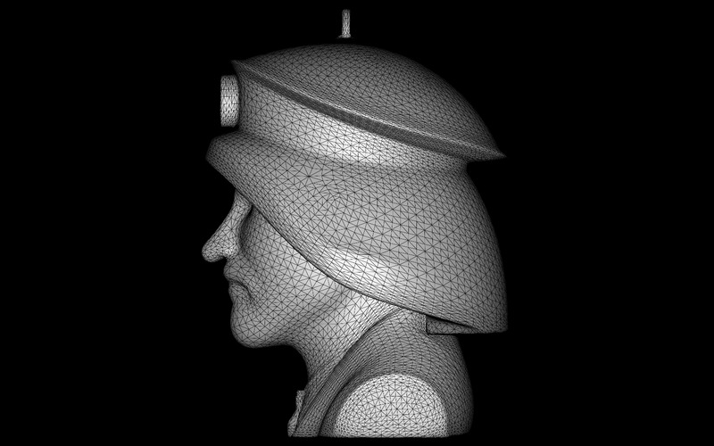 Ozdoba Regal Commander Model 3D - Obraz funkcji 6