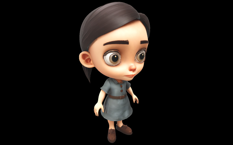 Whimsical Wanderers: Abenteuerpaket für Kinder 3D-Modell - Eigenschaften Bild 10