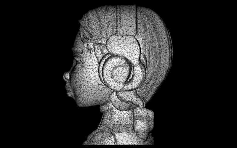 Cyber Groove Bust Free 3D-modell - Features Image 6