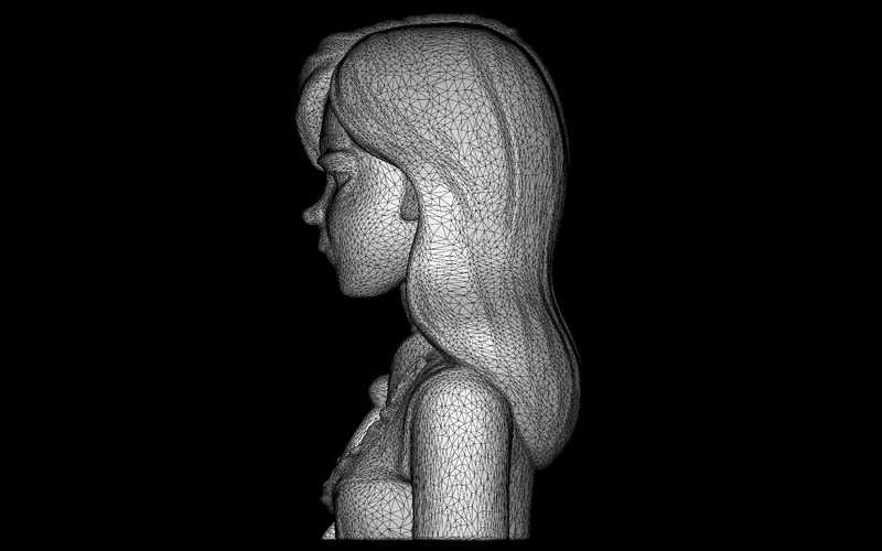 Modern İlham Perisi Göğüs Ücretsiz 3D Model - Features Image 6