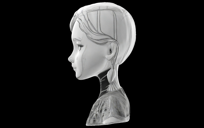 Cyber Maiden Model wydrukowany w 3D - Obraz funkcji 5