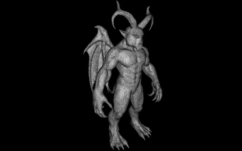 Menagerie mitica: modello 3D dei Gargoyle Guardians - Caratteristiche Immagine 11