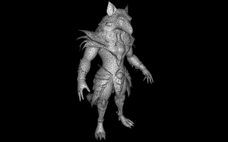 Avatary antropomorficzne: kolekcja fantastycznych stworzeń 3D Model - Obraz funkcji 3