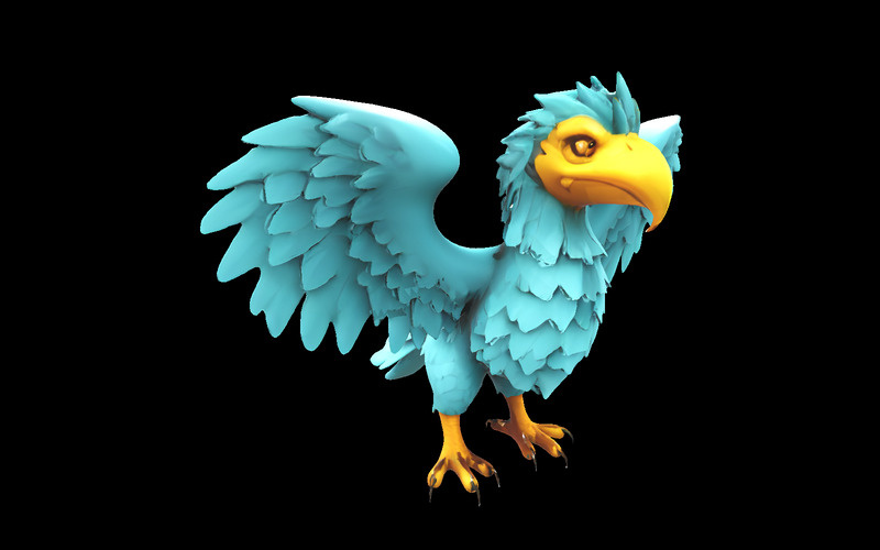 Whimsical Creatures Pack - Fantasy Animal Kingdom Vol. 1 3D-model - Features Image 10