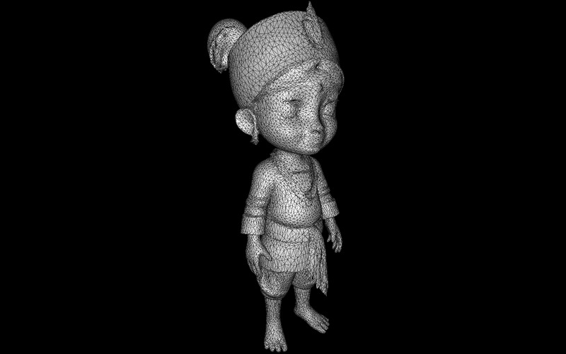 Epic Storybook Characters Pack 3D Model - Features Image 27