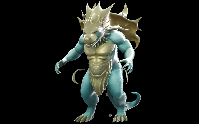 HybridQuest:幻想角色包免费 3D 模型 - Features Image 20