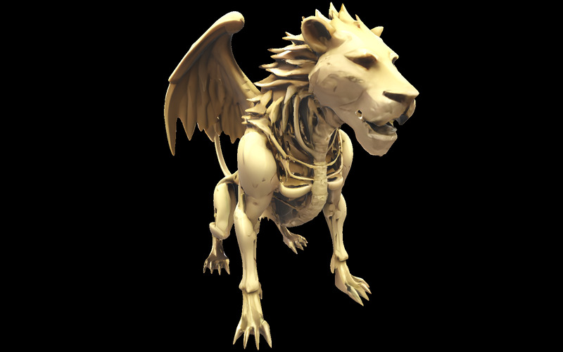 Collection Créatures Mythiques : Pack Bêtes Fantastiques, Modèle 3D - Caractéristiques de l’image 10