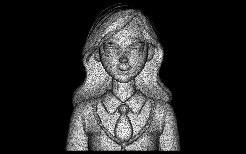 Modern İlham Perisi Göğüs Ücretsiz 3D Model - Features Image 4