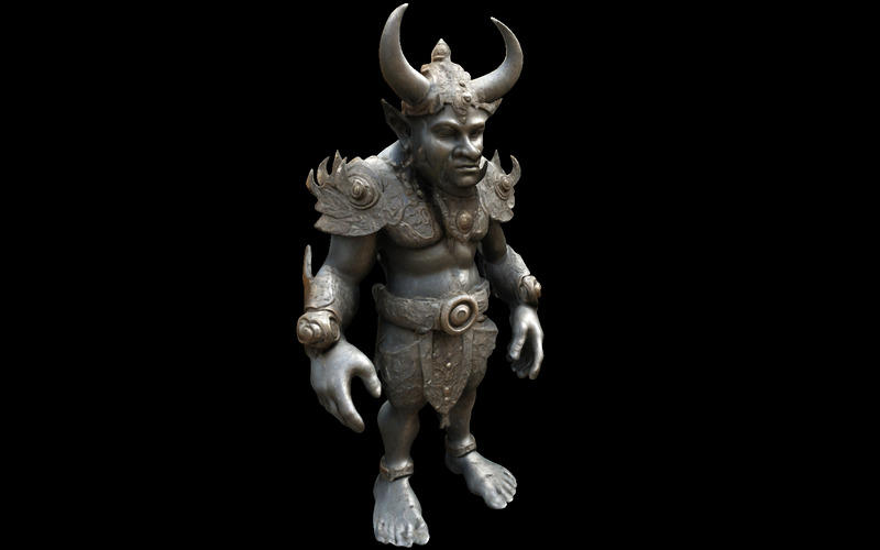 Collezione di modelli 3D di Guardiani Cornuti Mitici - Caratteristiche Immagine 26