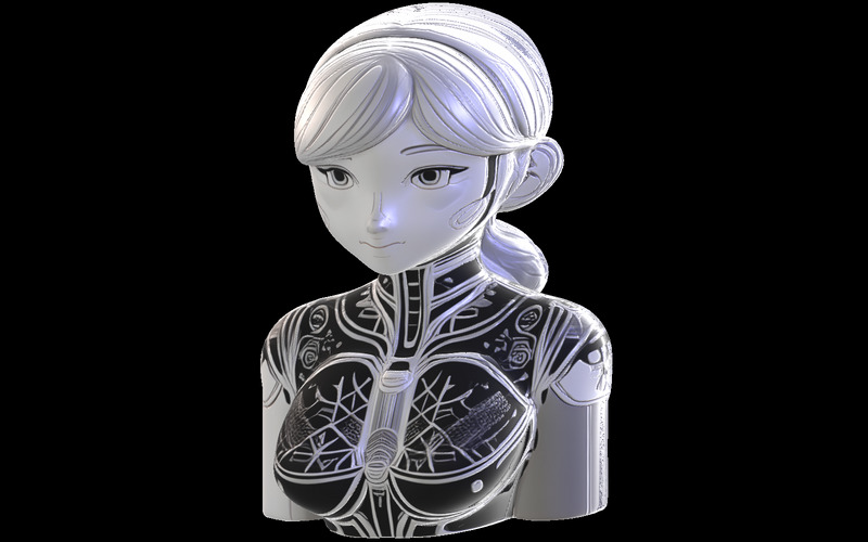 Sibernetik FeMuse Göğüs 3D Modeli - Features Image 7