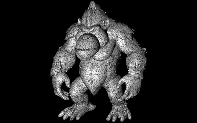 Primal Primates: Evolved Ape Character Collection Model 3D - Obraz funkcji 29