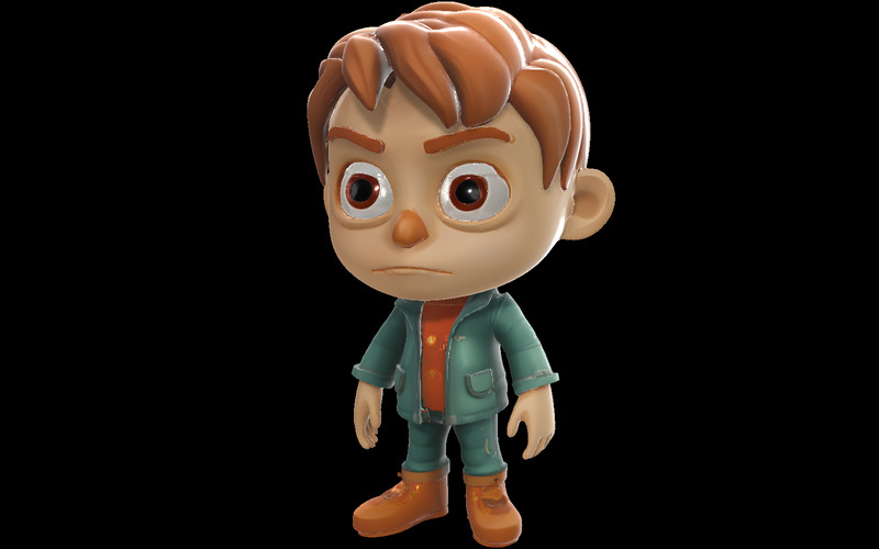 Chibi Crew: Expressive Cartoon Characters 3D Model - Features Image 20