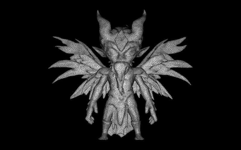 Collezione di bestie mitologiche: pacchetto di creature fantasy modello 3D gratuito - Caratteristiche Immagine 23