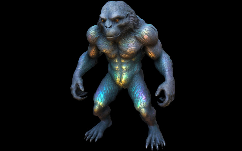 Menagerie mitica: modello 3D dei Gargoyle Guardians - Caratteristiche Immagine 16