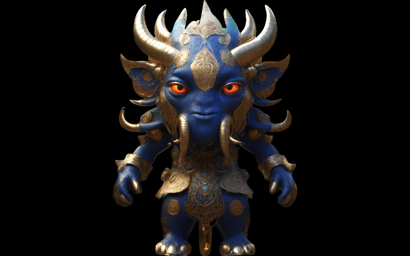 Collezione di bestie mitologiche: pacchetto di creature fantasy modello 3D gratuito - Caratteristiche Immagine 6