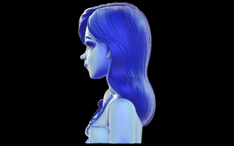 Modern İlham Perisi Göğüs Ücretsiz 3D Model - Features Image 5
