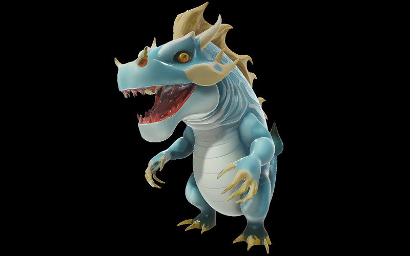 Whimsical Creatures Pack - Fantasy Animal Kingdom Vol. 1 3D-model - Features Image 12