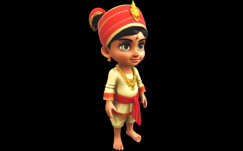 Epic Storybook Characters Pack 3D Model - Features Image 26