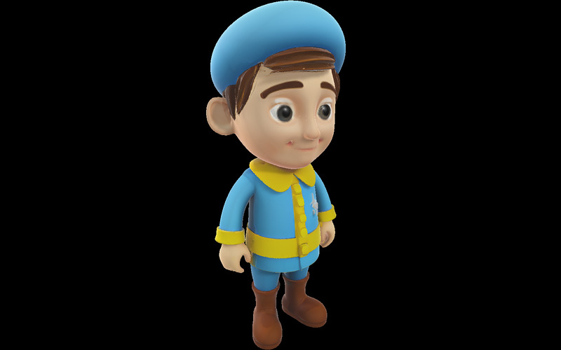 Chibi Crew: Expressive Cartoon Characters 3D Model - Features Image 18