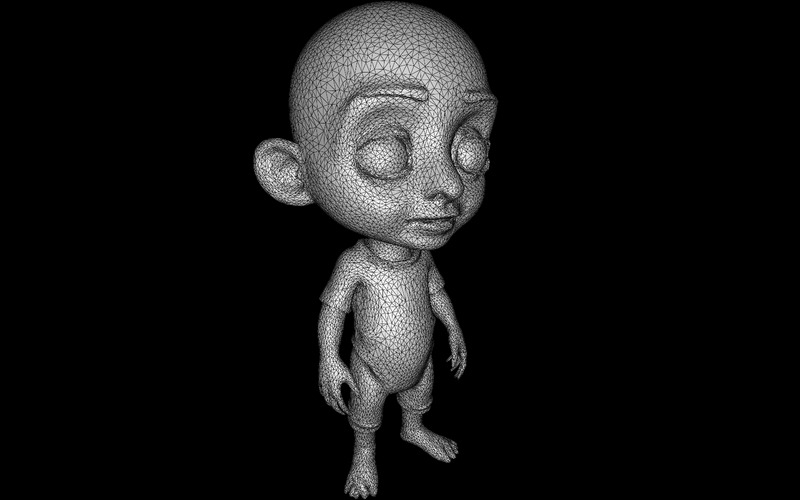 Przyjazna Fantastyka i Dziwaczna Kolekcja Postaci Zombie Model 3D - Obraz funkcji 27