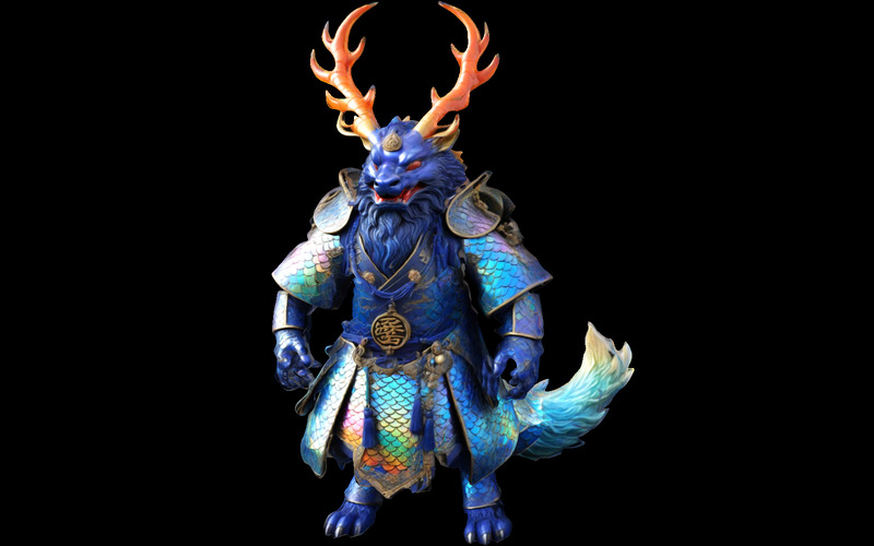 Antologia de Feras Encantadas – Pacote de Personagens de Fantasia 3D com IA Aprimorada, Modelo 3D - Features Image 4