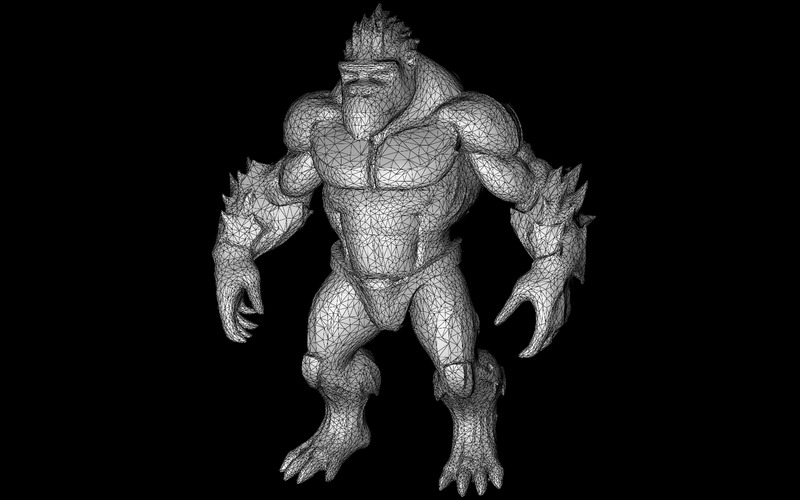 Savage Primal Gorilla Evolution Pack Model 3D - Obraz funkcji 17