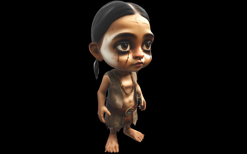 Epic Storybook Characters Pack 3D Model - Features Image 22