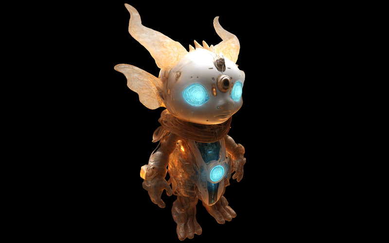 Celestial Bestiary Guardians 3D Model - Features Image 14