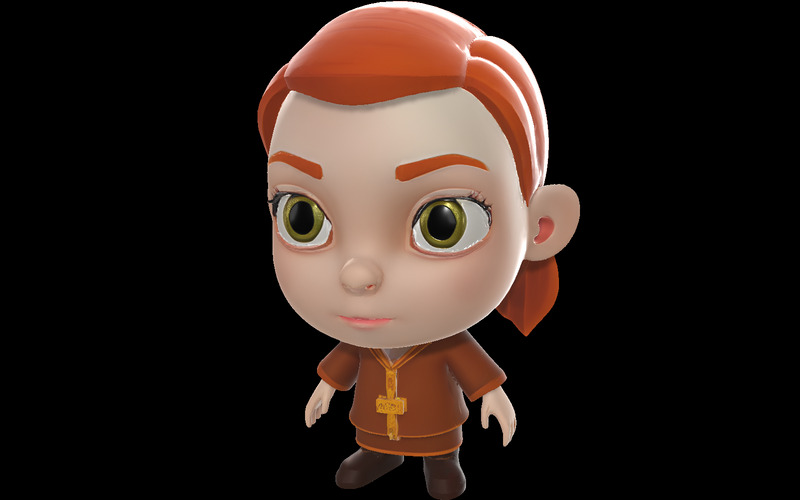 Chibi Crew: Expressive Cartoon Characters 3D Model - Features Image 24