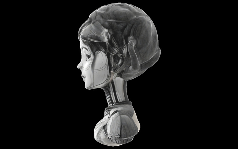 Model 3D popiersia Strażnika Gwiezdnego - Obraz funkcji 7