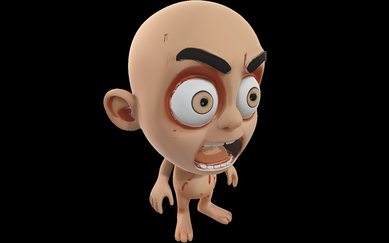 Chibi Crew: Expressive Cartoon Characters 3D Model - Features Image 2