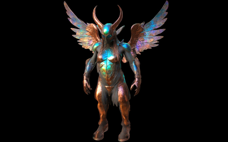 Механизированная фантазия Аркадии – 3D-модель коллекции персонажей - Features Image 8