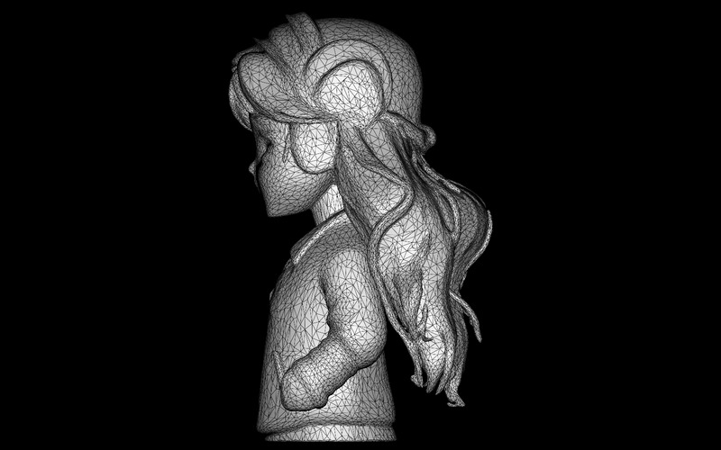 Anime Bebek Koleksiyonluk Büst Alacakaranlık İlham Perisi Ücretsiz 3D Model - Features Image 8