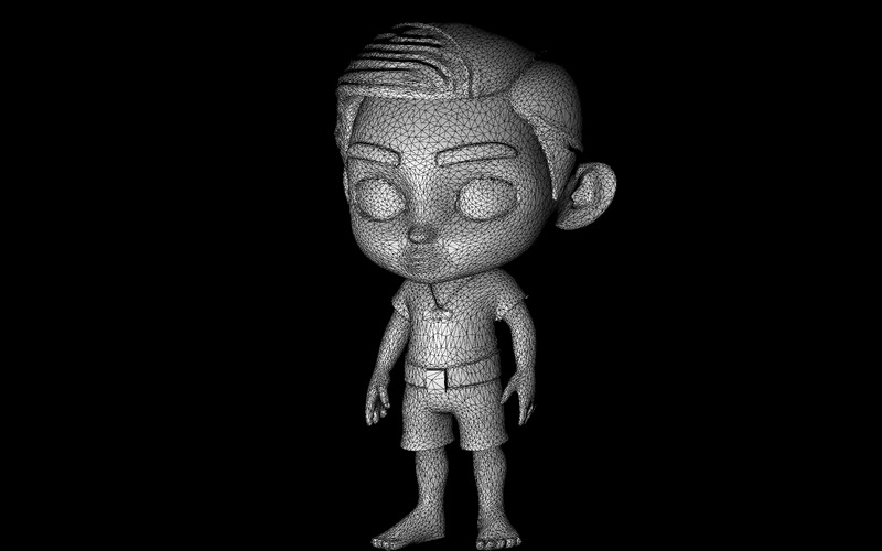 Whimsical Wanderers: Abenteuerpaket für Kinder 3D-Modell - Eigenschaften Bild 17