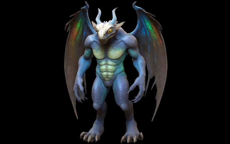 Guardianes Infernales: Colección Demonio Definitiva Modelo 3D - Características Imagen 8