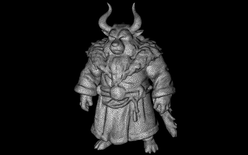 3D-модель Они-Хранители Царства - Features Image 25