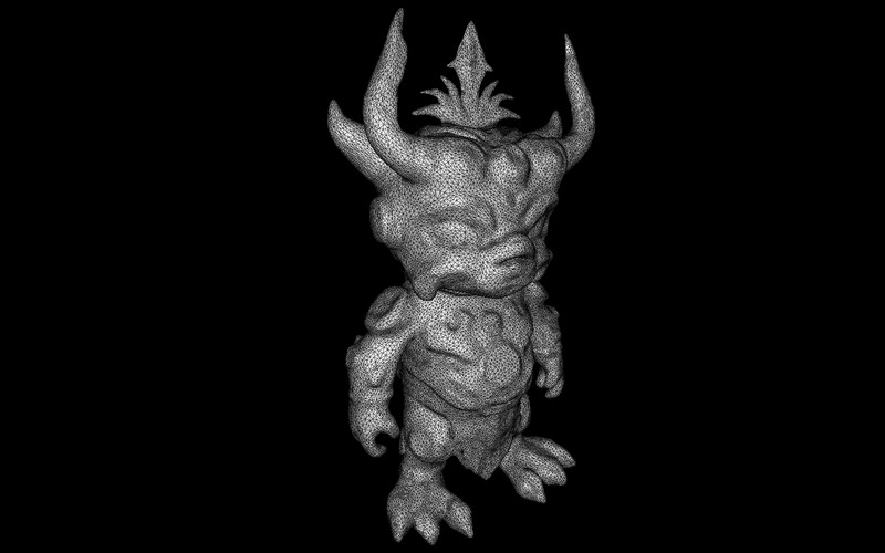 Guardiani cornuti mistici - Pacchetto modello 3D di creature fantasy - Caratteristiche Immagine 11