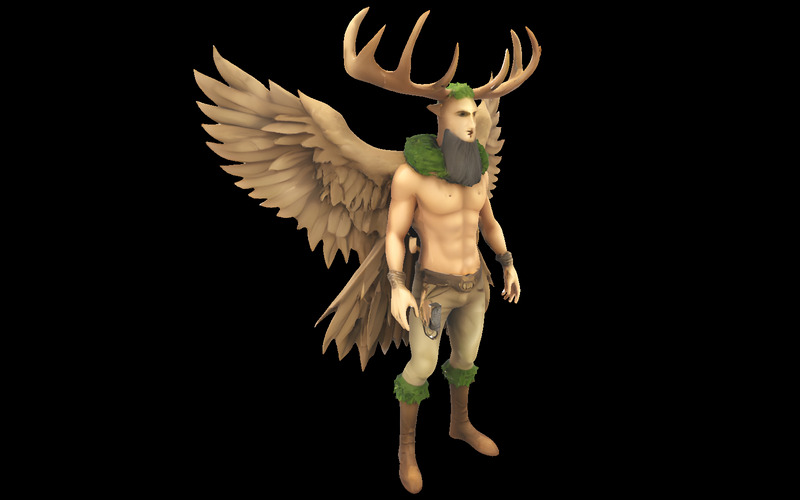 Mythic Realms: AI‑Crafted Fantasy Guardians 3D Pack 3D Model - Features Image 26