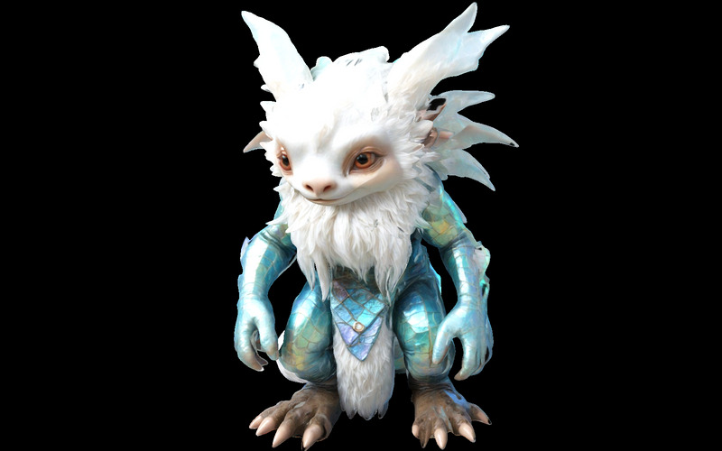 MythosRealm Creatures: Фантастическая 3D-модель бестиария - Features Image 16