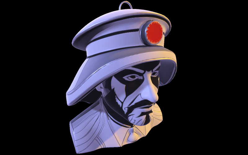 Ozdoba Regal Commander Model 3D - Obraz funkcji 1