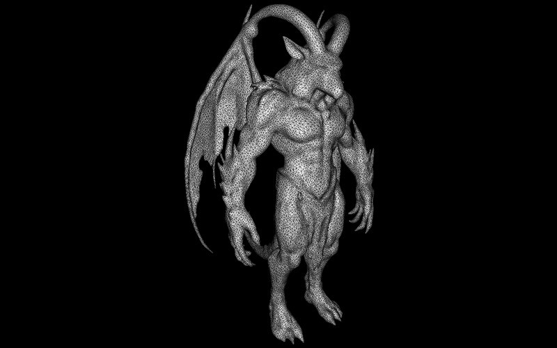 Guardianes Infernales: Colección Demonio Definitiva Modelo 3D - Características Imagen 3