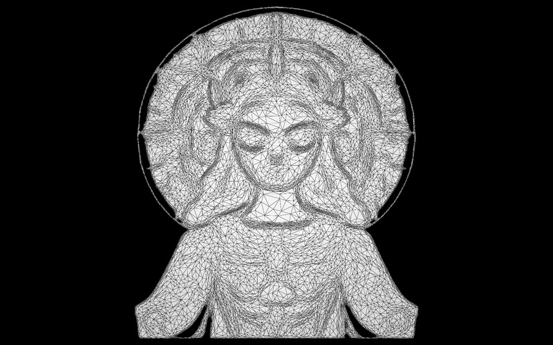 神圣光辉奖章免费 3D 模型 - Features Image 6