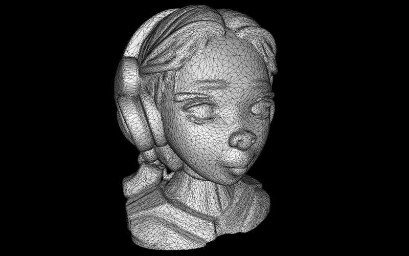 Cyber Groove Bust Free 3D-modell - Features Image 2